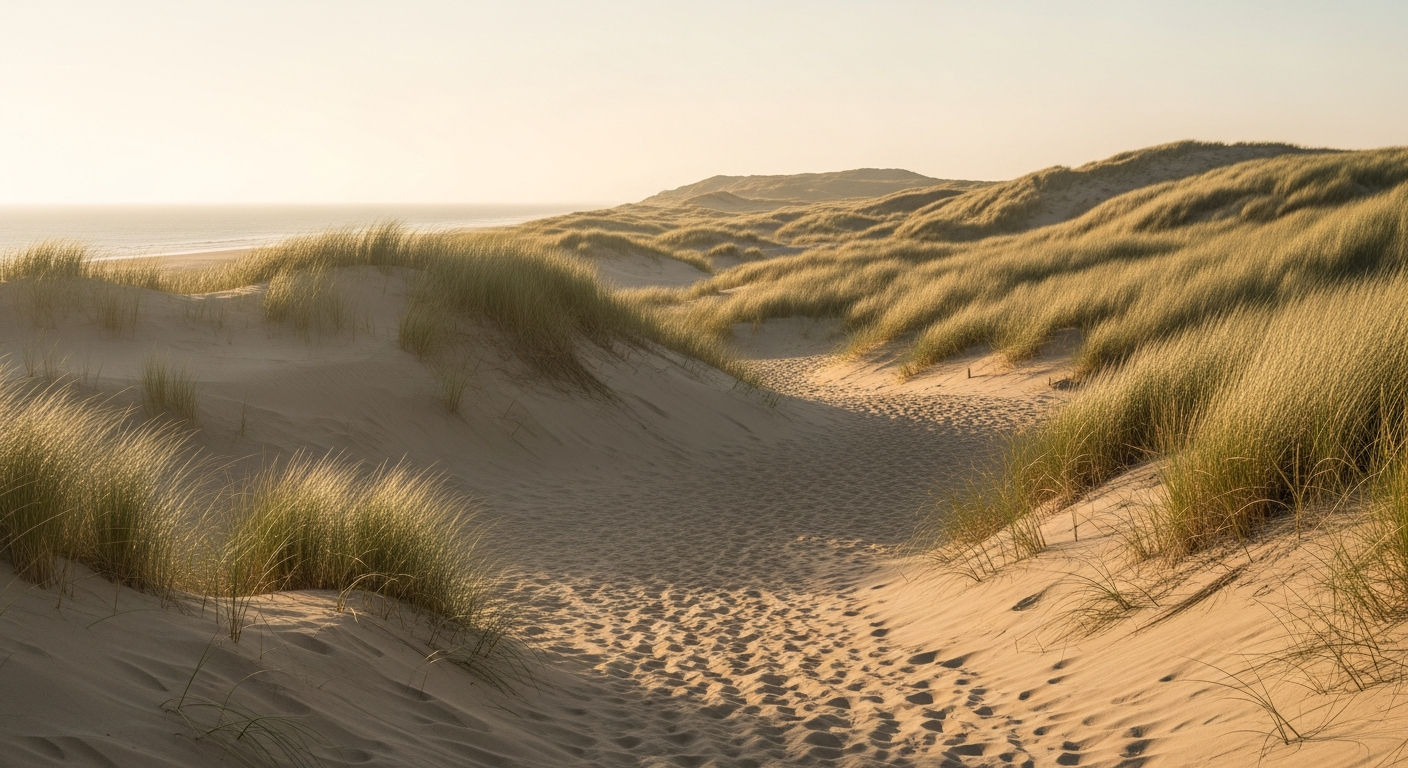 Twee mensen wandelen door een herfstig bos